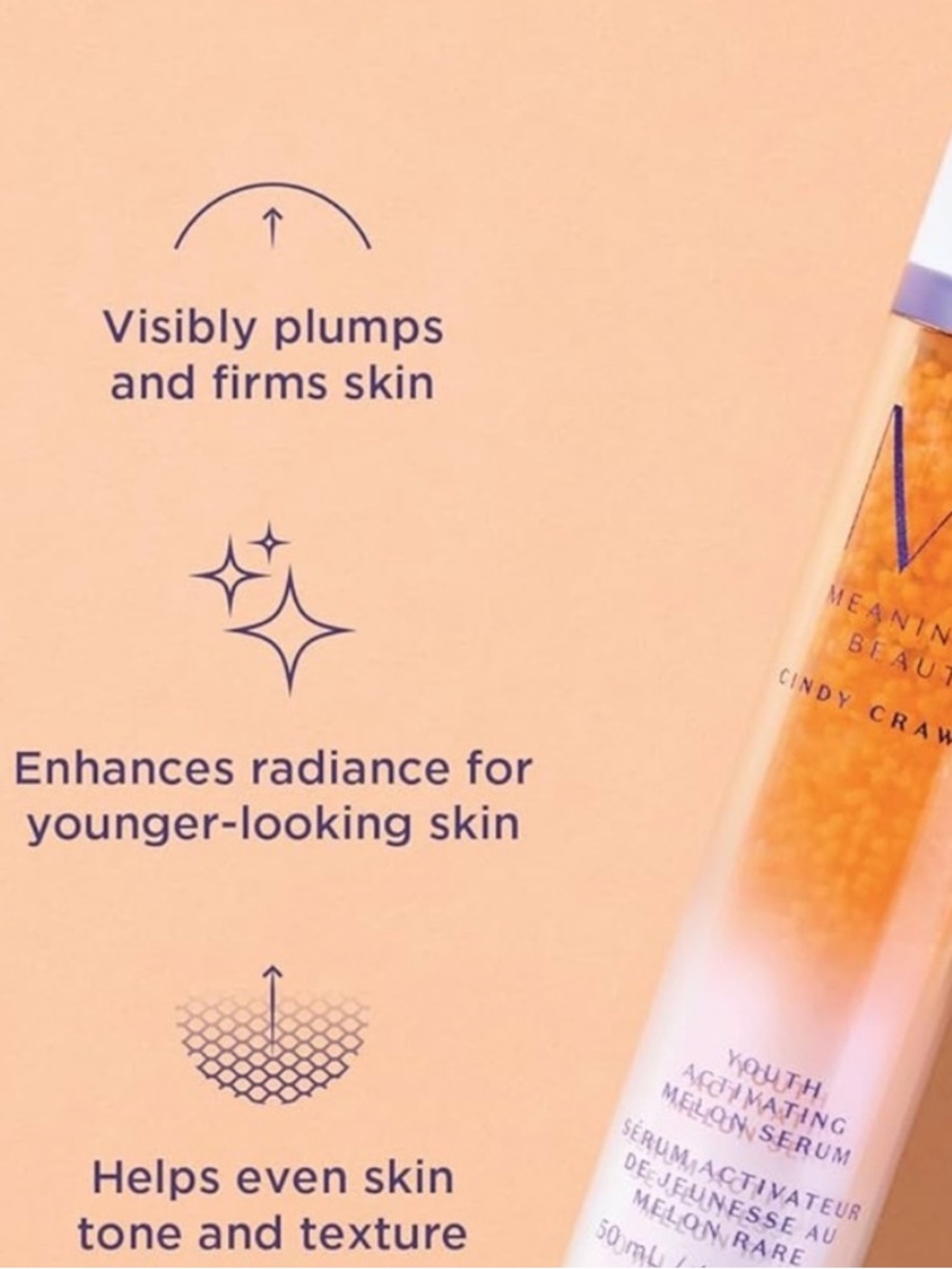 Meaningful Beauty Youth Activating Melon Serum New 15 ML - Picture 2 of 2